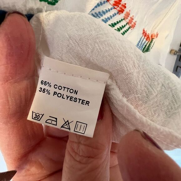 Embroidered peasant shirt - Picture 4 of 6